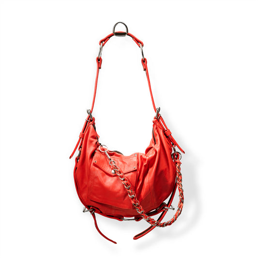 Red harnass bag